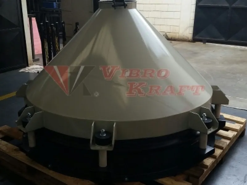 Cone Vibratório Para Descompactar Cinzas de Caldeiras
